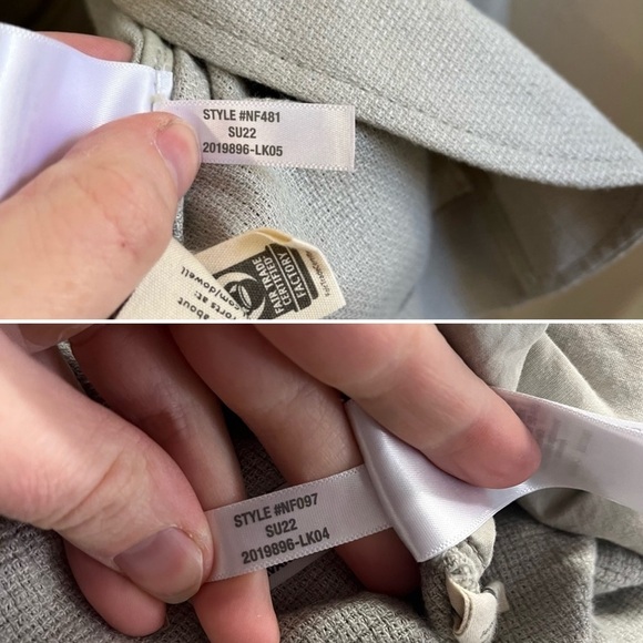 MADEWELL Breezewoven Larsen Linen Blazer and Pull On High Rise Pant Suit Set - Picture 11 of 12